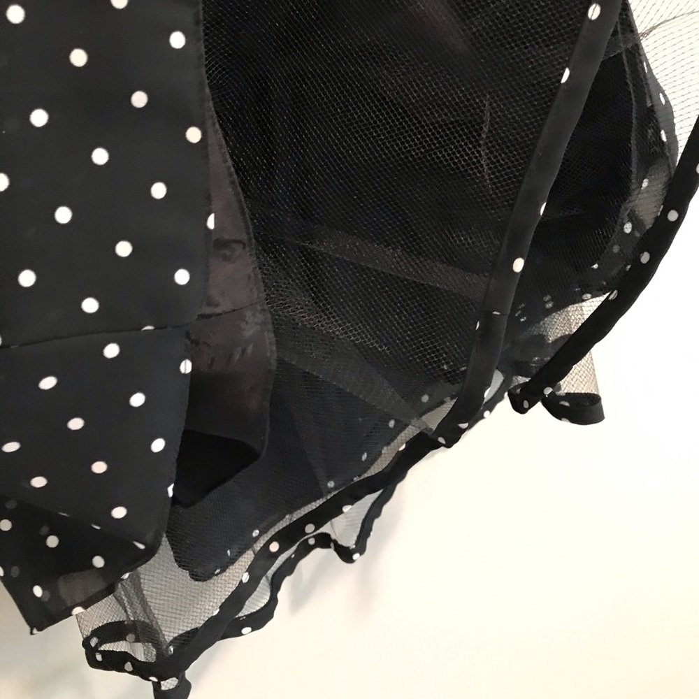 EUC VTG Marnie West Retro Halter Polka Dot Dress - Picture 3 of 14